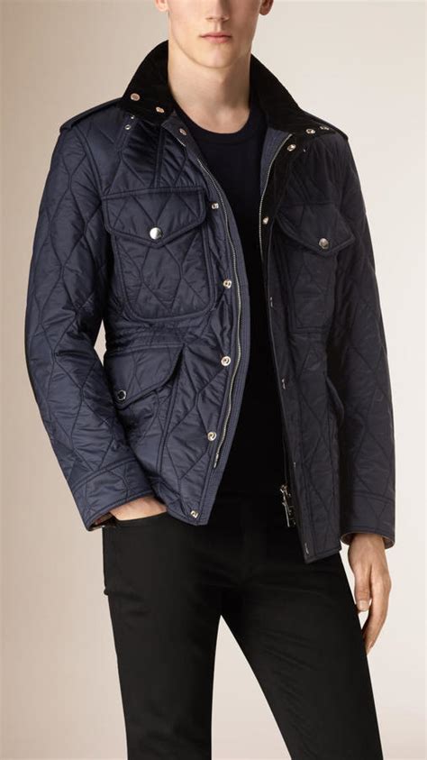 are burberry jackets cheaper in london|burberry diamond quilted field jacket.